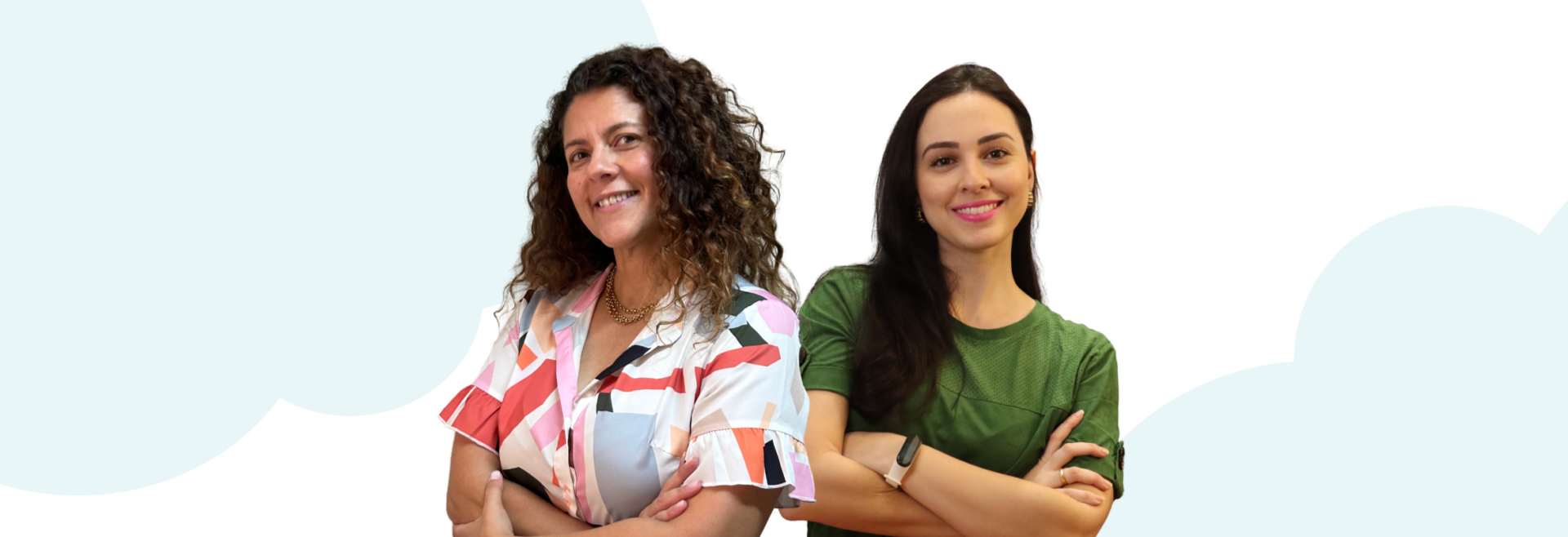 Maria João e Marcella, idealizadoras do Projeto Modo Voo